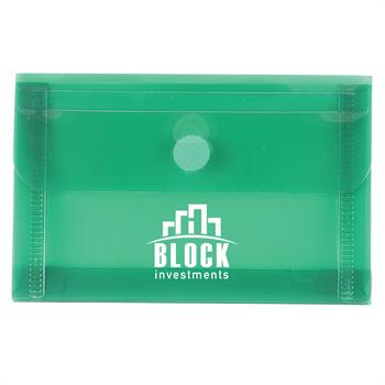 237 - Business Card Envelope with Touch Closure & Smooth Finish