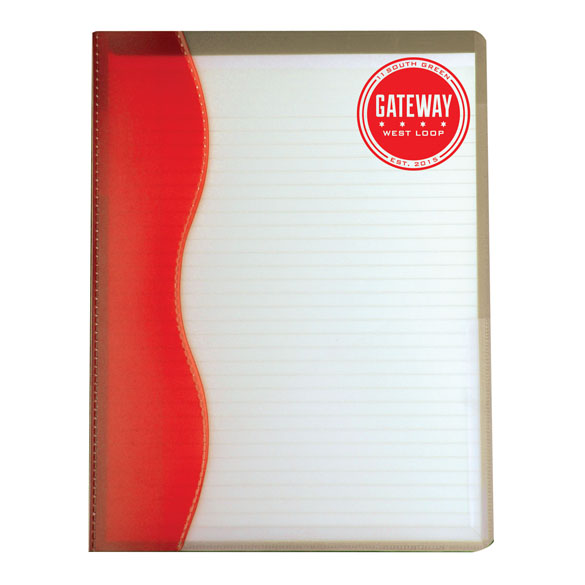 357 - Curvy Pad Folio